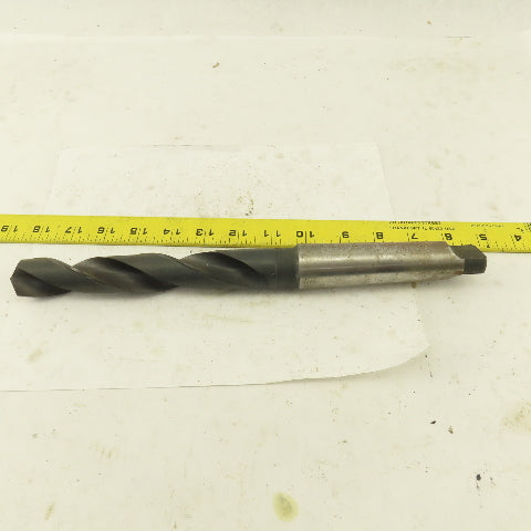Cle-Line 1-5/64" Cut 135° 2 Flute #4MT Shank HS Drill Bit 12-3/2" OAL