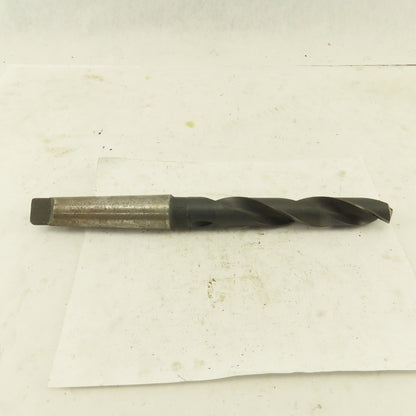 Cle-Line 1-5/64" Cut 135° 2 Flute #4MT Shank HS Drill Bit 12-3/2" OAL