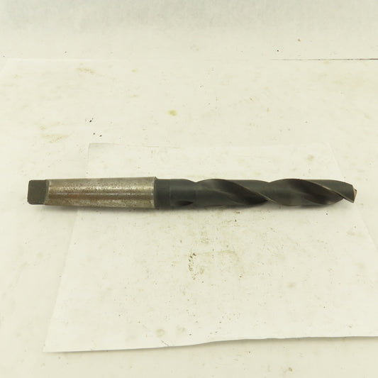 Cle-Line 1-5/64" Cut 135° 2 Flute #4MT Shank HS Drill Bit 12-3/2" OAL