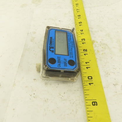 Omega FTB793 Indicating Turbine Flow Meter Display