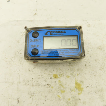 Omega FTB793 Indicating Turbine Flow Meter Display