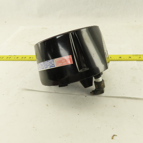 Ashcroft 0-100 PSI Receiver Pressure Gauge 5" Dial Rear Port 1/4NPT