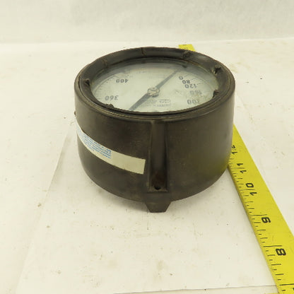 Ashcroft Q-8451 0-400 PSI Receiver Gauge 4" Dial Bottom Port 1/2" NPT