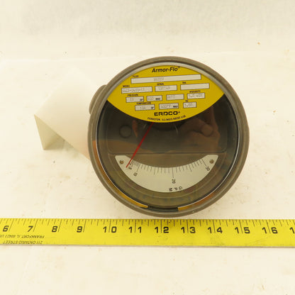 Erdco 3463-04T0-11 Armor-Flo Water Flow Meter 400PSI MAX 3-30GPM