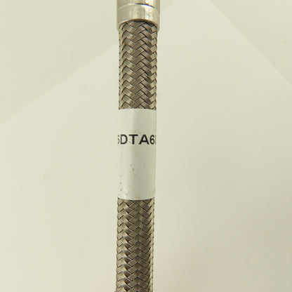 SSP Inc. ISST6TFE6DTA6DTA12 3/8" Stainless Steel Braided Duolok Tube 12"