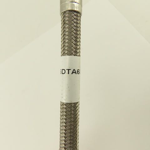 SSP Inc. ISST6TFE6DTA6DTA12 3/8" Stainless Steel Braided Duolok Tube 12"