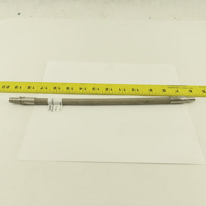 SSP Inc. ISST6TFE6DTA6DTA12 3/8" Stainless Steel Braided Duolok Tube 12"