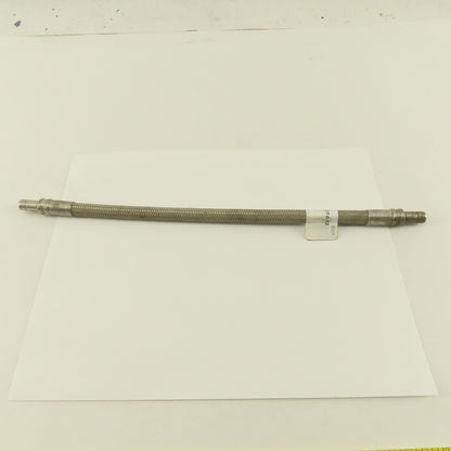 SSP Inc. ISST6TFE6DTA6DTA12 3/8" Stainless Steel Braided Duolok Tube 12"