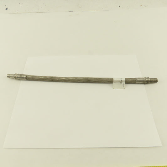 SSP Inc. ISST6TFE6DTA6DTA12 3/8" Stainless Steel Braided Duolok Tube 12"