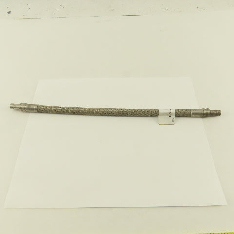 SSP Inc. ISST6TFE6DTA6DTA12 3/8" Stainless Steel Braided Duolok Tube 12"