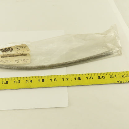 SSP Inc. ISST4TFE4DTA4DTA18 1/4" Stainless Steel Braided Duolok Tube 18"