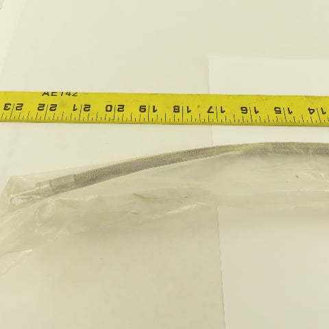 SSP Inc. ISST4TFE4DTA4DTA18 1/4" Stainless Steel Braided Duolok Tube 18"