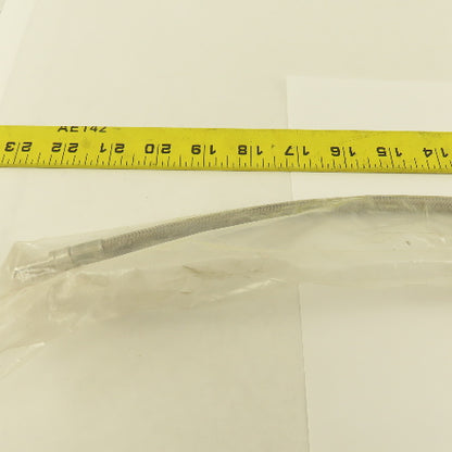 SSP Inc. ISST4TFE4DTA4DTA18 1/4" Stainless Steel Braided Duolok Tube 18"