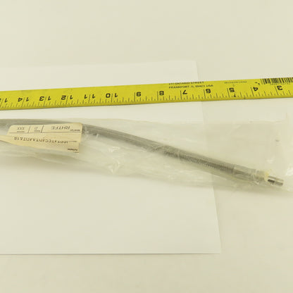 SSP Inc. ISST4TFE4DTA4DTA18 1/4" Stainless Steel Braided Duolok Tube 18"
