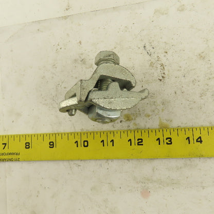 Steel City 1/2" Hot Dip Galvanized Conduit Edge Beam Clamp Lot Of 3