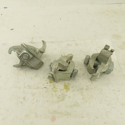 Steel City 1/2" Hot Dip Galvanized Conduit Edge Beam Clamp Lot Of 3