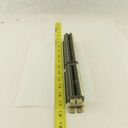 Wieland WK2.5/U 600V24-12AWG Single Pole Wire Terminal Blocks DIN Rail Lot Of 50