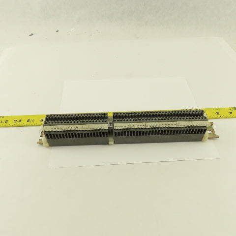 Wieland WK2.5/U 600V24-12AWG Single Pole Wire Terminal Blocks DIN Rail Lot Of 50