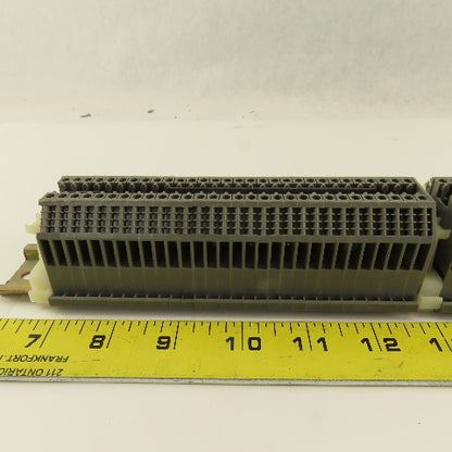Wieland WK2.5/U 600V24-12AWG Single Pole Wire Terminal Blocks DIN Rail Lot Of 50