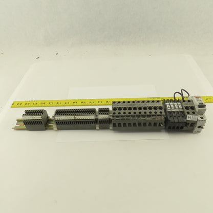Wieland WK2.5/U 600V 24-12AWG Single Pole Wire Terminal Blocks Fuses Misc. 52Psc