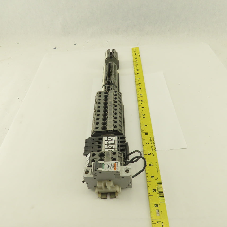 Wieland WK2.5/U 600V 24-12AWG Single Pole Wire Terminal Blocks Fuses Misc. 52Psc