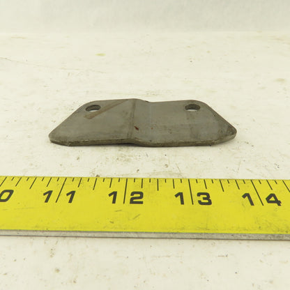 Hinged Steel Conveyor Belt Links 2-1/2" Pitch Side Wing plates Lot of 15