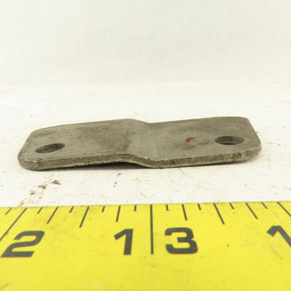Hinged Steel Conveyor Belt Links 2-1/2" Pitch Side Wing plates Lot of 16