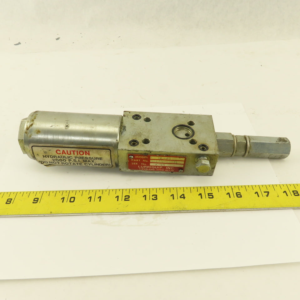 Lubriquip 521-000-031 HL-25 Lubrication Hydraulic Pump Assembly
