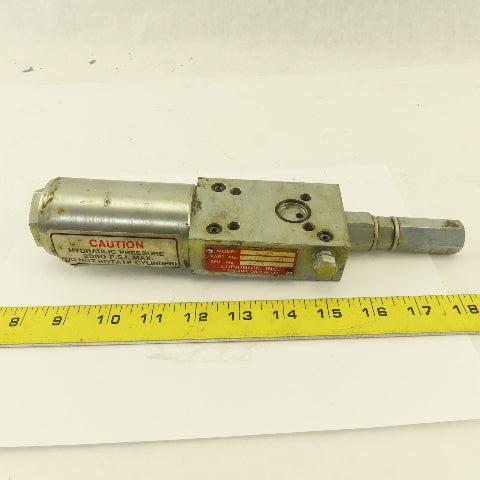 Lubriquip 521-000-031 HL-25 Lubrication Hydraulic Pump Assembly