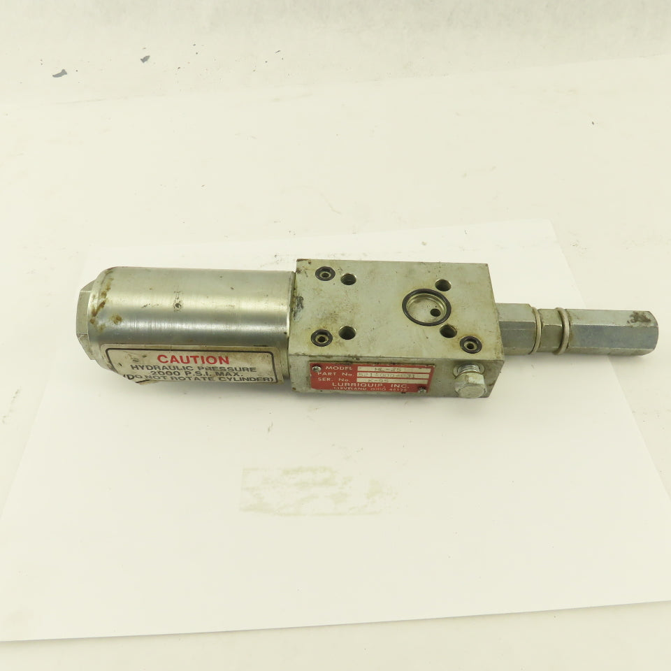 Lubriquip 521-000-031 HL-25 Lubrication Hydraulic Pump Assembly