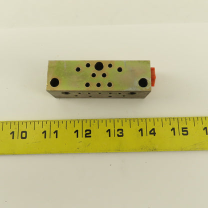 Graco Trabon NPSF Hydraulic Divider Valve Intermediate Base