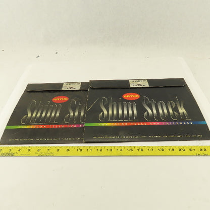 Artus 8" x12" x0.007 Steel Shim Stock 9 Sheets