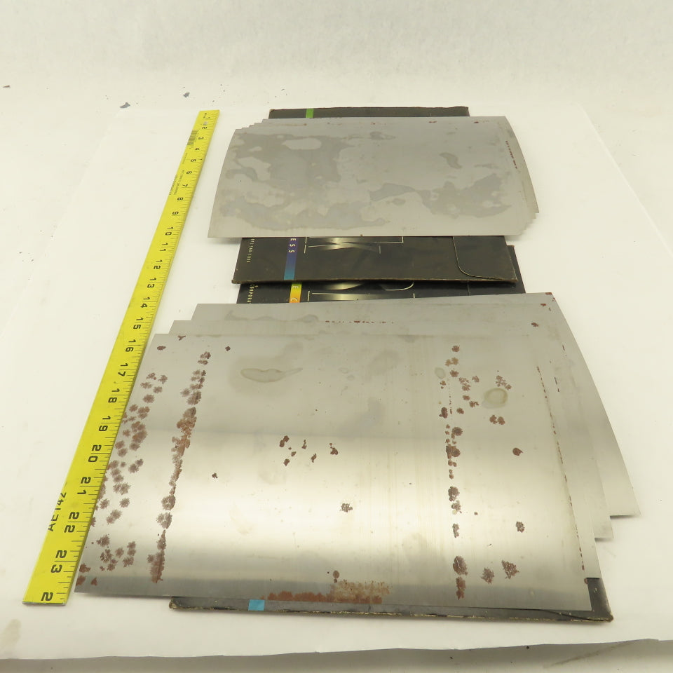 Artus 8" x12" x0.007 Steel Shim Stock 9 Sheets