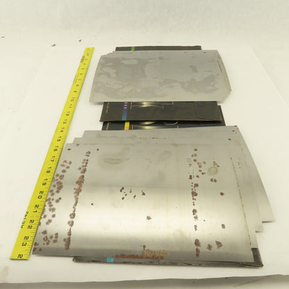 Artus 8" x12" x0.007 Steel Shim Stock 9 Sheets