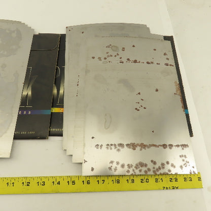 Artus 8" x12" x0.007 Steel Shim Stock 9 Sheets