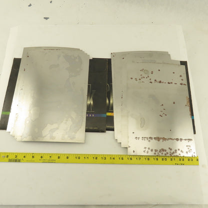 Artus 8" x12" x0.007 Steel Shim Stock 9 Sheets
