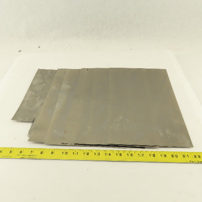 Artus 8" x12" x0.005 Steel Shim Stock 6 Sheets