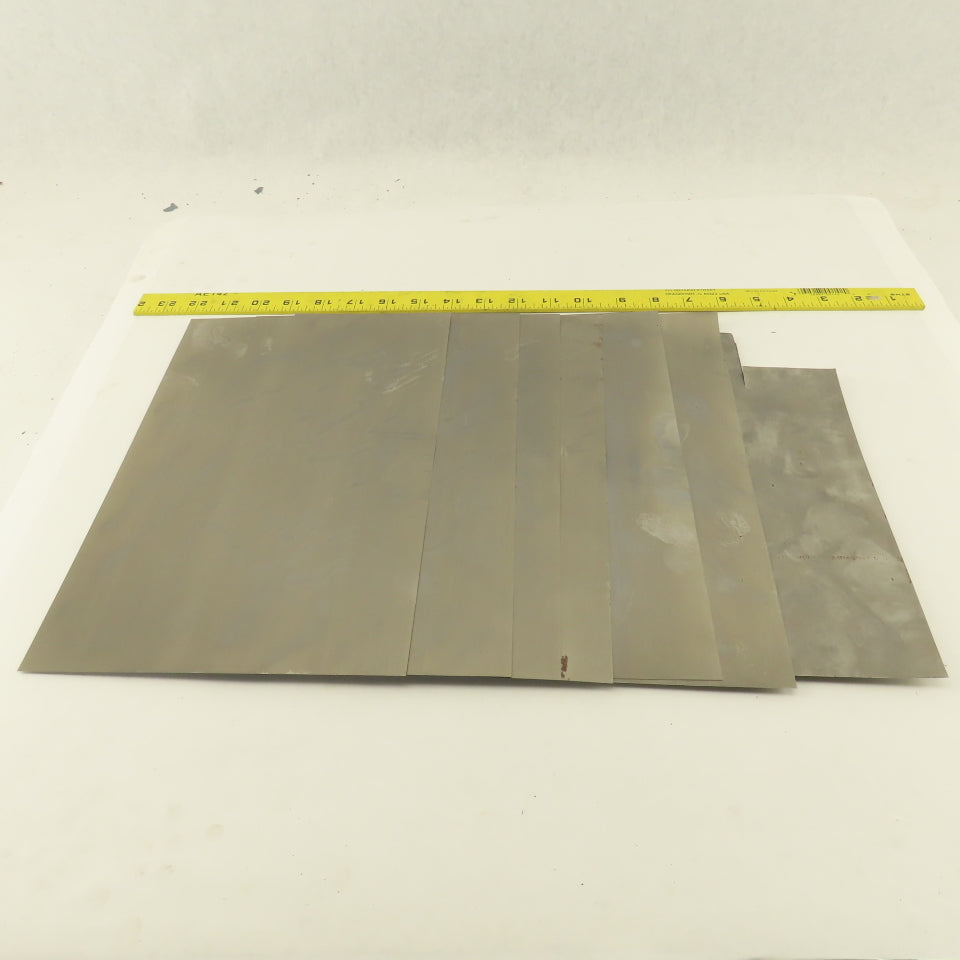 Artus 8" x12" x0.005 Steel Shim Stock 6 Sheets