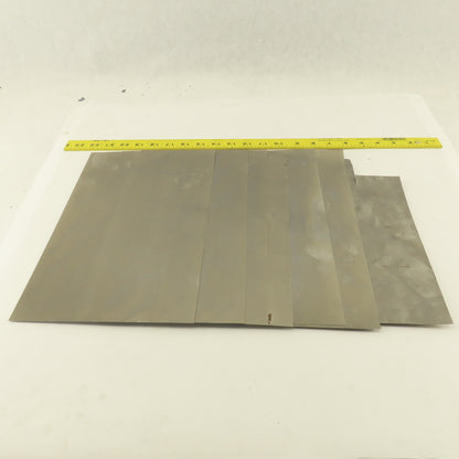 Artus 8" x12" x0.005 Steel Shim Stock 6 Sheets