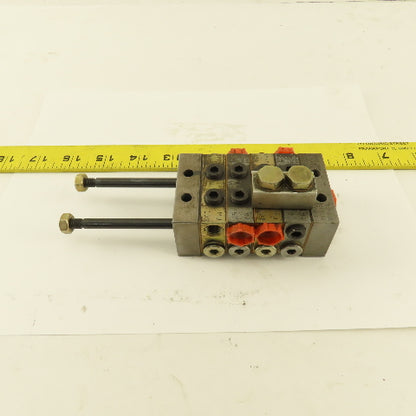 Trabon Lubriquip MJ-5T MJ-10S Modular Flow Divider Valve Block Assembly
