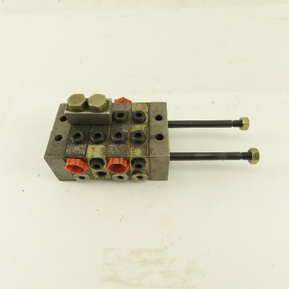 Trabon Lubriquip MJ-5T MJ-10S Modular Flow Divider Valve Block Assembly