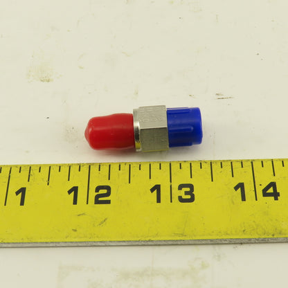 Parker 2-2R MHN-SS 1/8" MNPT x 1/8" Male BSPP Thread Stainless Steel Hex Nipple