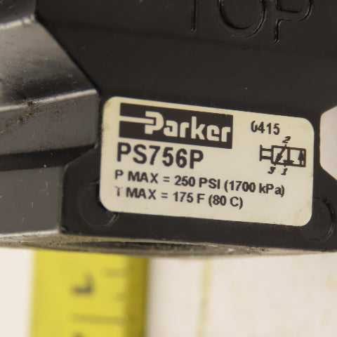 Parker PS756P 3/8" NPT Lock Out Air Valve 07 Series FRL