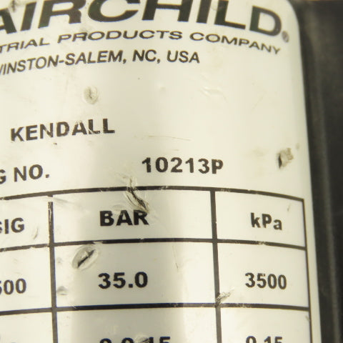 Fairchild 10213P 500 PSI 3/8" x 1/4" NPT Air Pressure Regulator Valve Body
