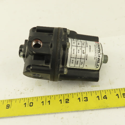 Fairchild 10213P 500 PSI 3/8" x 1/4" NPT Air Pressure Regulator Valve Body