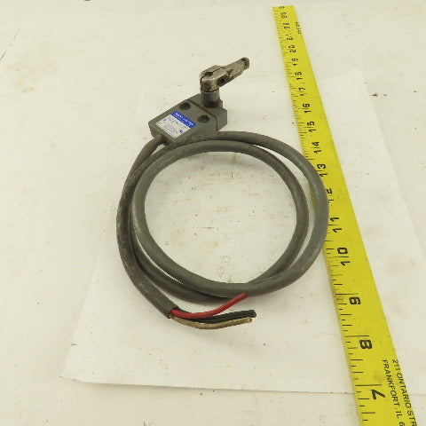 Micro Switch 914CE16-3N1 5A-250VAC Arm Lever Limit Switch No Roller 36" Cable