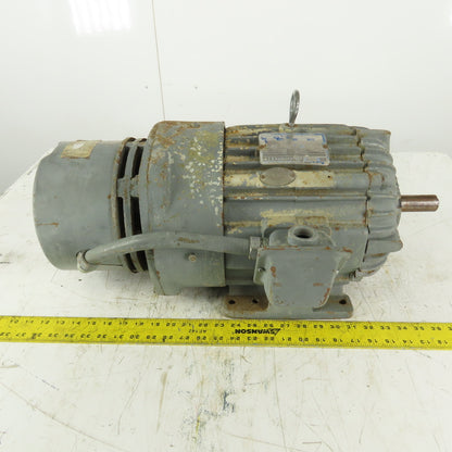 Delco EG2104AP 3Hp AC Electric Motor 1765RPM 460V 213Y Frame W/ Stearns Brake