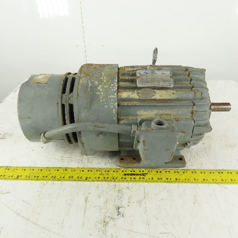Delco EG2104AP 3Hp AC Electric Motor 1765RPM 460V 213Y Frame W/ Stearns Brake