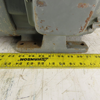 Delco EG2104AP 3Hp AC Electric Motor 1765RPM 460V 213Y Frame W/ Stearns Brake
