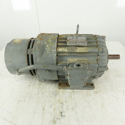 Delco EG2104AP 3Hp AC Electric Motor 1765RPM 460V 213Y Frame W/ Stearns Brake
